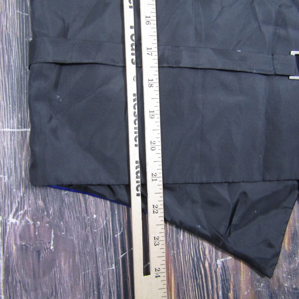 Suit Vest Vesuvio Napoli Mens Small Blue Belted Tuxedo Waistcoat Wedding - Picture 7 of 7